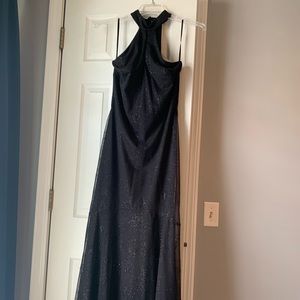 Floor length ball gown